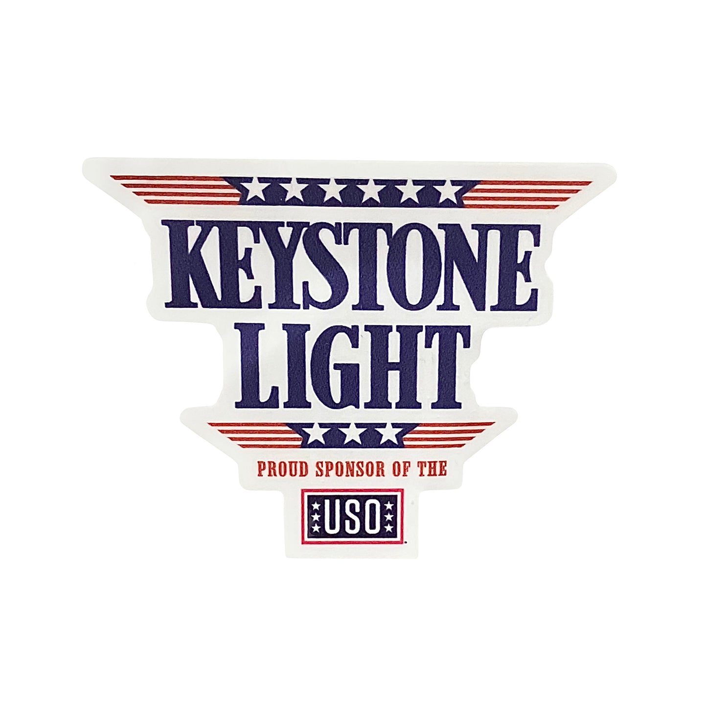 Keystone Light x USO Sticker