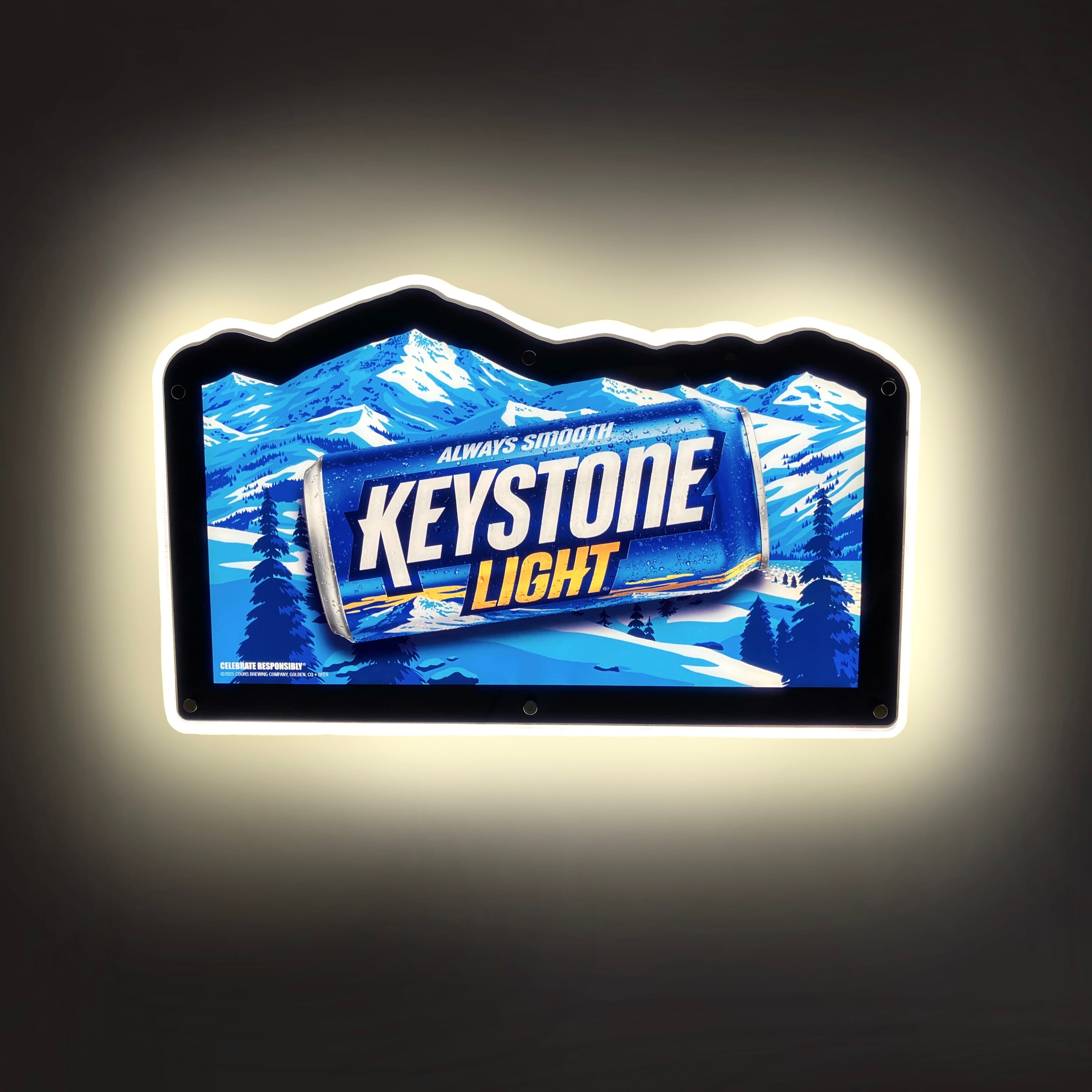 Keystone Light Patern Keystone Light LED Sign