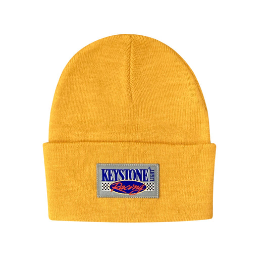 Sustainable Knit Racing Beanie