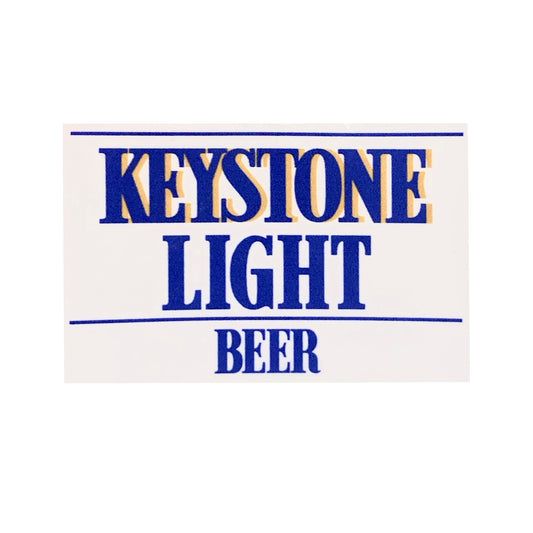 1989 Keystone Light Logo Sticker