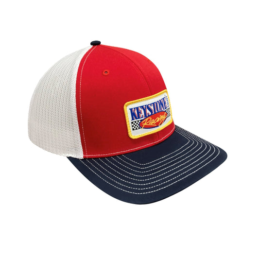 Mid-Pro Red/White/Blue Racing Hat