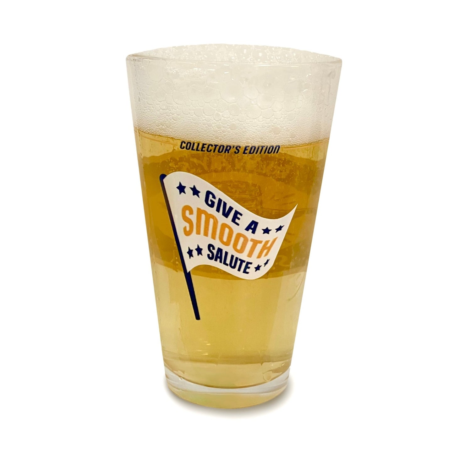 Smooth Salute 16oz. Pint Glass